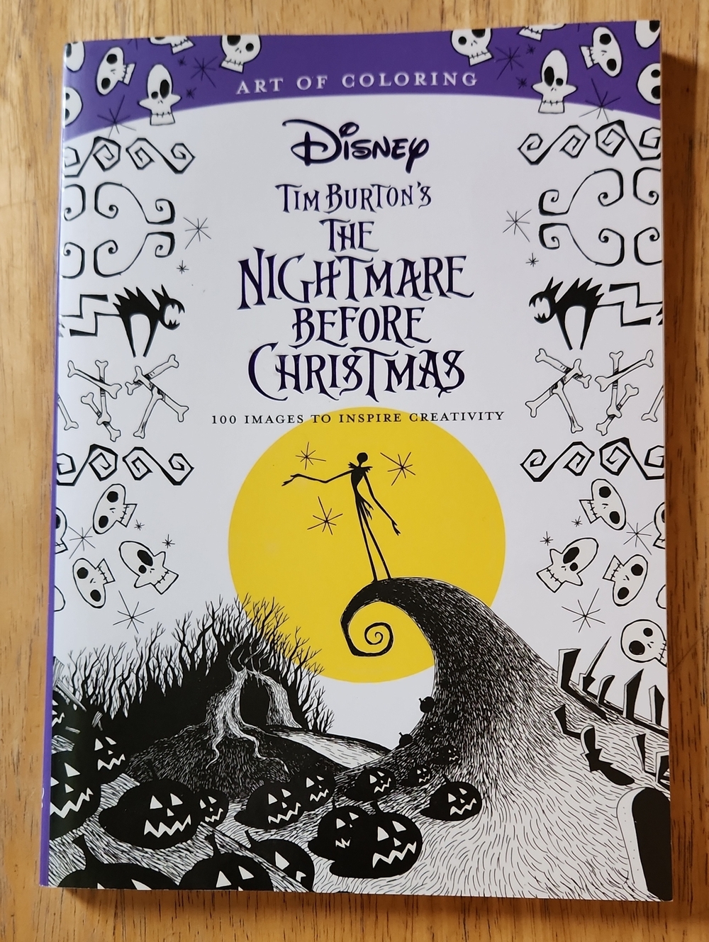 Disney Tim Burtons The Nightmare Before Christmas Coloring Book